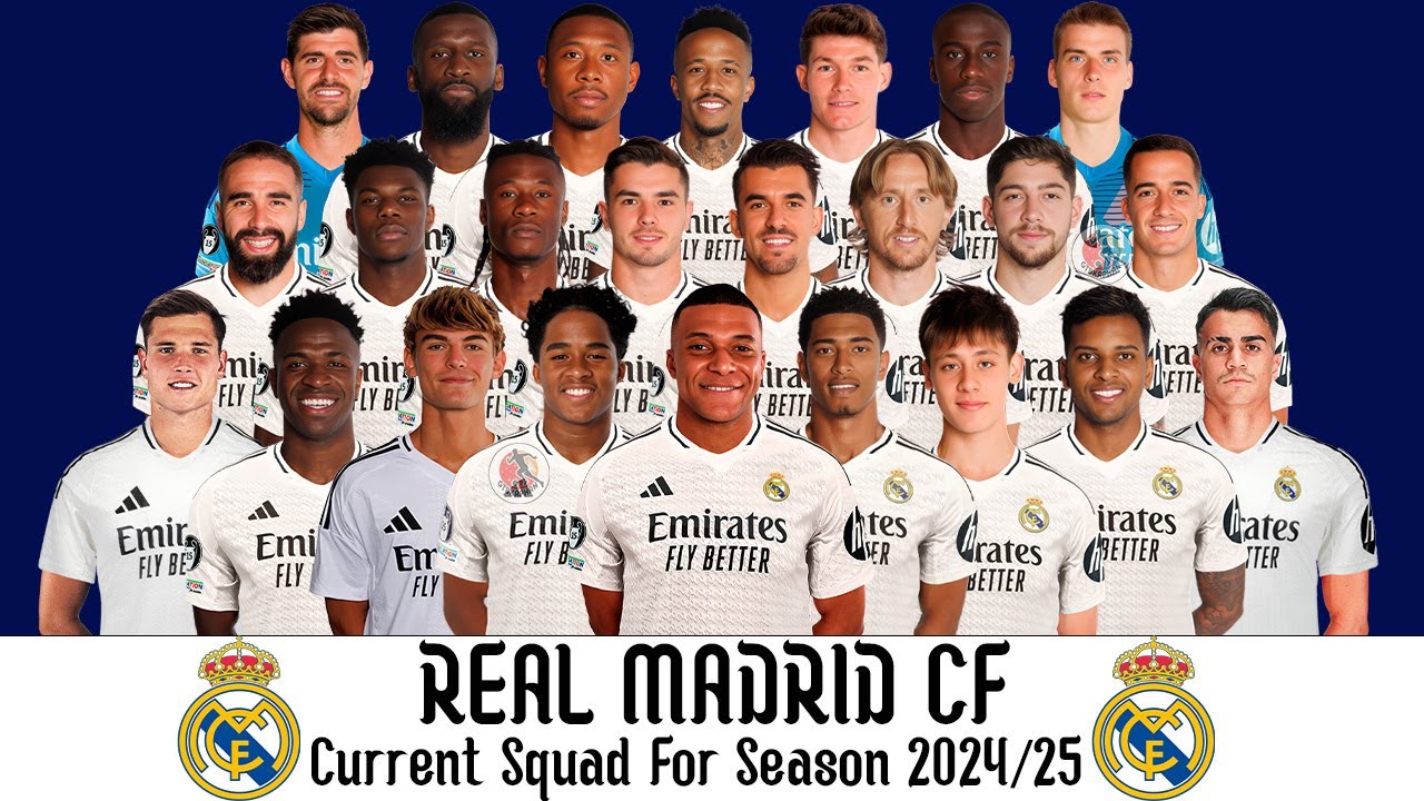 Real Madrid full team